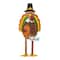 Glitzhome® 30.25" Thanksgiving Wood Turkey Porch Décor